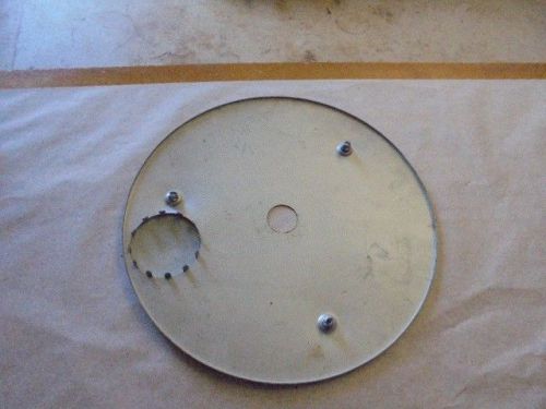 Antique aircraft hubcaps