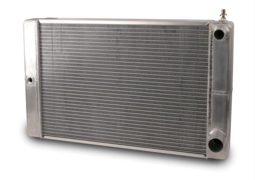 Afco racing radiator downflow aluminum natural 27.50&#034; wide 16&#034; high universal ea