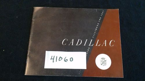 1941 cadillac fleetwood new car brochure w/price list 160716 41060d
