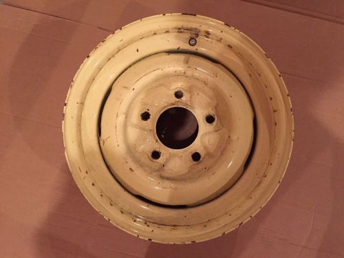 Vintage ford 15&#034; x 6&#034; steel wheel stamped 517901902 jjtb and ford