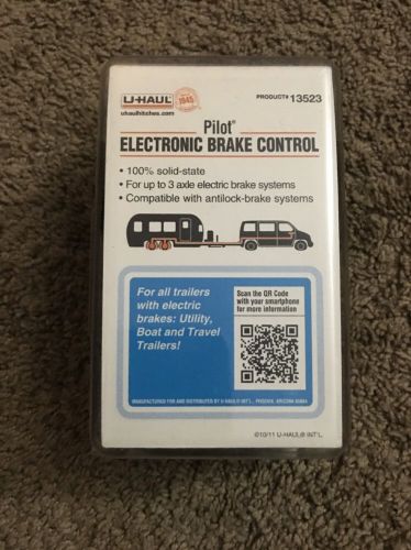 Electronic trailer brake control u haul pilot up to 3 axle systems #13523