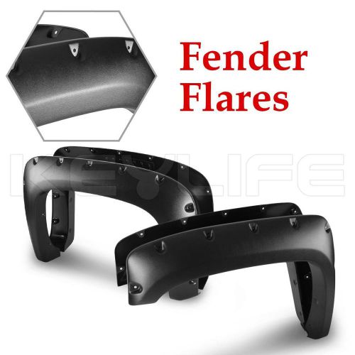 Sell Pocket Rivet Style Fender Flares ABS Kits for 0713 Chevy