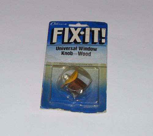 Universal wood interior window knob 51-4131 hot rod ratrod custom old car  1983