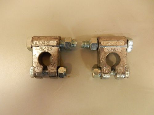 Military battery terminal cable clamp  negative  lead a52425-2 lot of 10