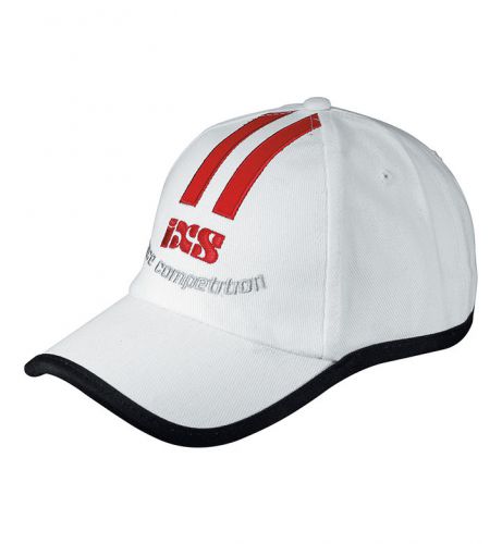 Ixs coosbay hat white cap one size motorcycle