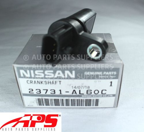 Genuine nissan infiniti engine crankshaft position sensor oem 23731-al60c