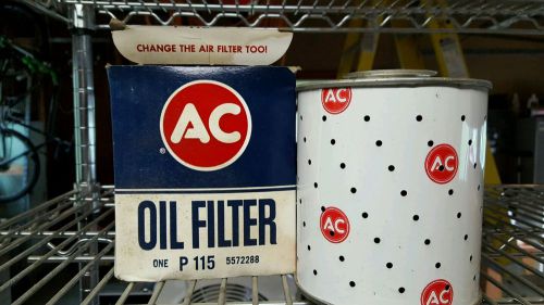 Ac p 115 oil filter nos gm 5572288