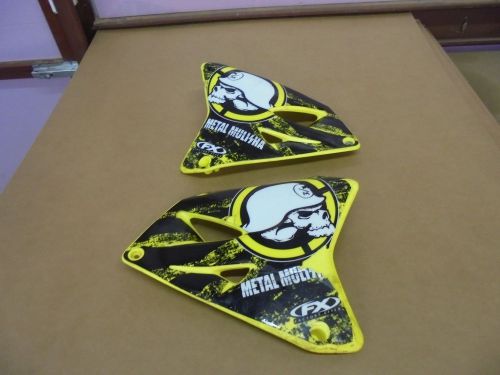 03&#039; suzuki rm125 rm-125 / oem radiator shrouds