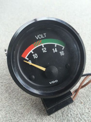 Vdo voltmeter gauge - vw/audi/porsche - made in germany - vintage