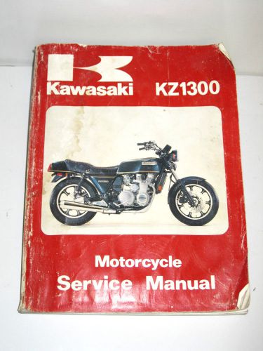 1979-1980 kawasaki kz1300 kz 1300 factory service manual 99924-1015-02