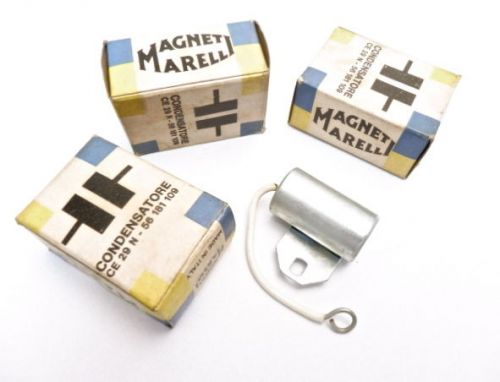 Lot 3 pcs. lancia flaminia 2800 coupe + gt + sport - marelli ce29n condenser