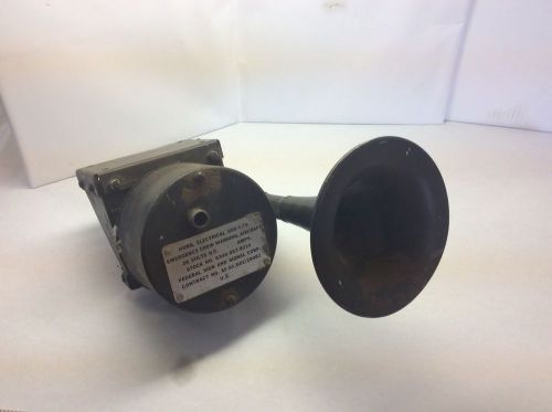 Military emergency crew warning air raid horn 63405578215 untested