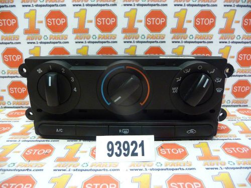 05 06 07 08 2008 09 2009 ford mustang ac heater climate temperature control oem