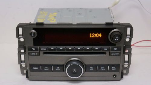 08 2008 saturn vue oem radio stereo 6 disc cd player 25920408