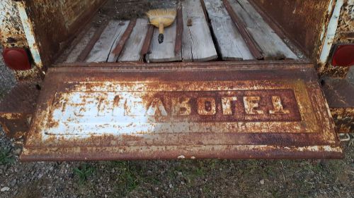 1955 1956 1957 chevy truck tailgate (whole truck part out)