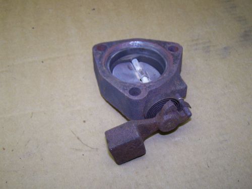 Corvette original 2&#034; exhaust manifold heat riser valve (327,350) 1966-1974