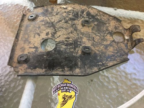 Skid plate frame rock guard polaris outlaw 500