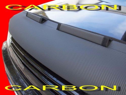 Carbon fiber look bmw 1 e87 2004-2011 custom car hood bra nose front end mask