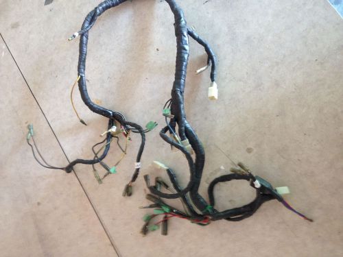 1976 kawasaki kz400 wiring harness &amp; other electrical components incl. regulator