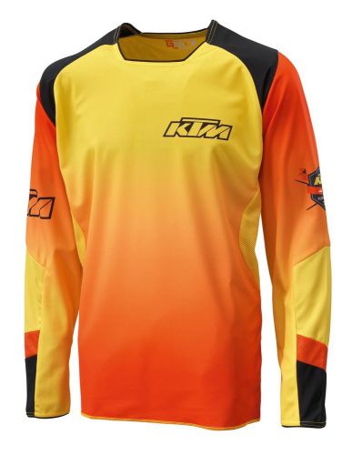 Brand new ktm gravity fx orange riding jersey shirt men's large 3pw1523504