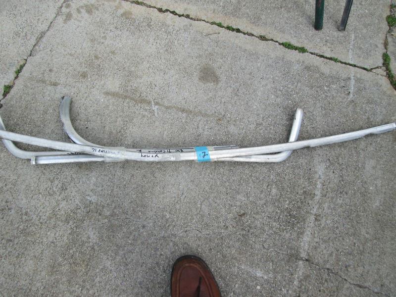 71 pontiac catalina  trim chrome