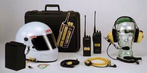 Racing communications pro racer two way 15 ch. kenwood radios complete kit used