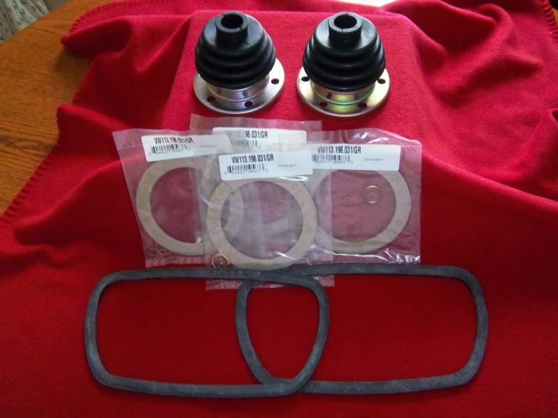  volkswagen beetle cv joint boots 4-oil change kits set of valve cover gaskets