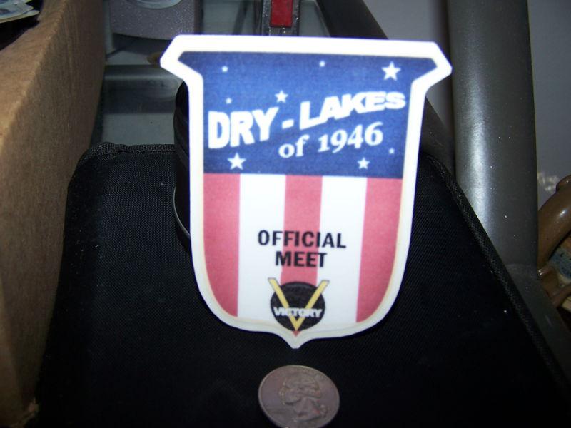 1946 dry lakes - official meet - sticker 