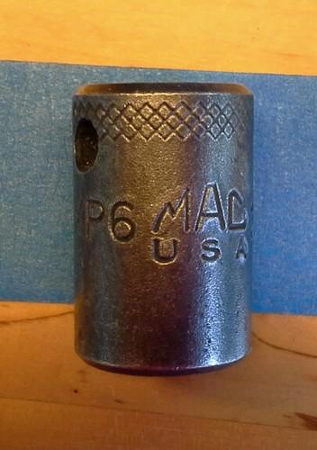 Lot #46  mac tools 11 mm  6 point 3/8 dr shallow  impact socket   xp6 11mm r