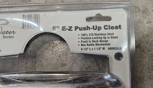 E-Z Push Up Marine Cleat Blue Water Series Stainless Steal Flush To Dock New, US $40.00, image 5