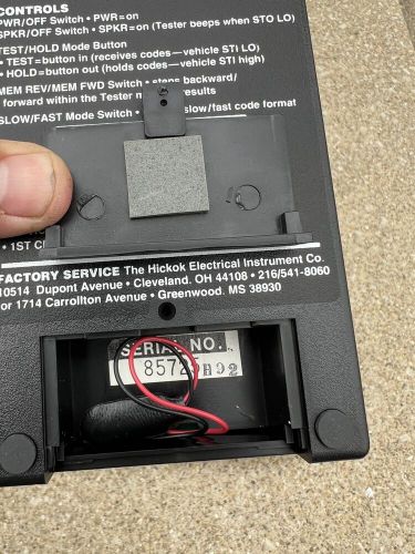 Hickok omc cobra efi sterndrive motor diagnostic scanner tester code reader tool