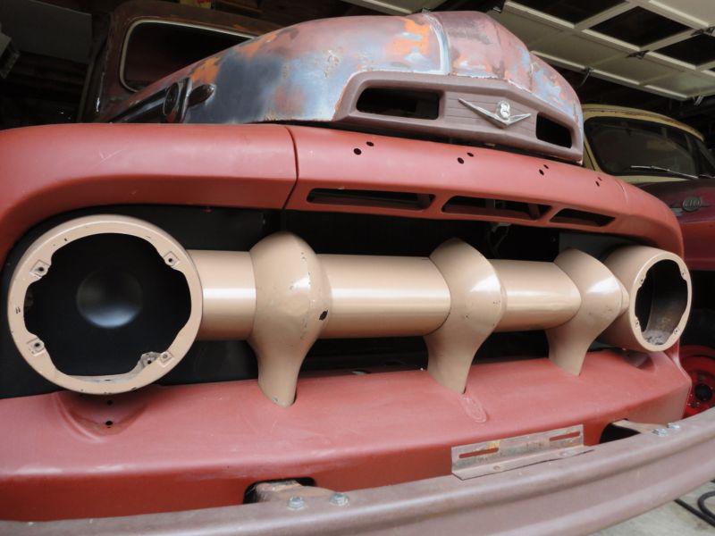 1951 & 1952 ford pickup truck grill, f-1 to f-5, nice condition