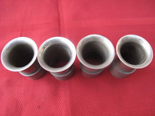 4 Vintage Velocity Stacks for Weber Side Draft Dual Carburetors 40 DCOE Trumpets, US $144.00, image 3