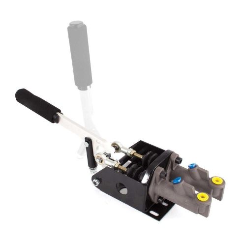 Universal twin cylinder vertical hydraulic handbrake (hand brake) race/rally