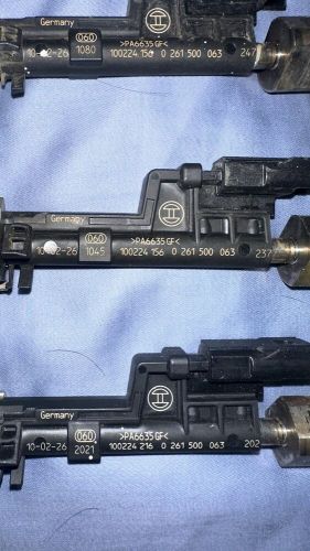 6 bosch 0261500063 n55 fuel injectors