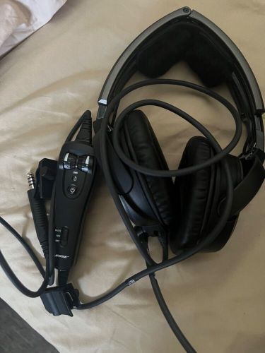 Bose A20 Aviation Headset (no Bluetooth) - Military Model 5-ohm Dynamic Mic..., US $600.00, image 2