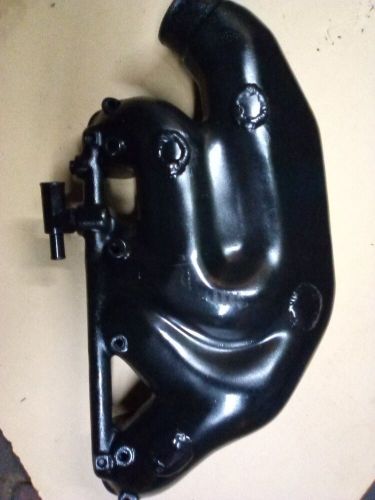 Indmar ETX STARBOARD SIDE exhaust manifold - aluminum - black, US $800.00, image 2