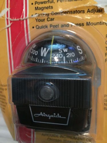 Vintage airguide vehicle car compass chicago usa nos