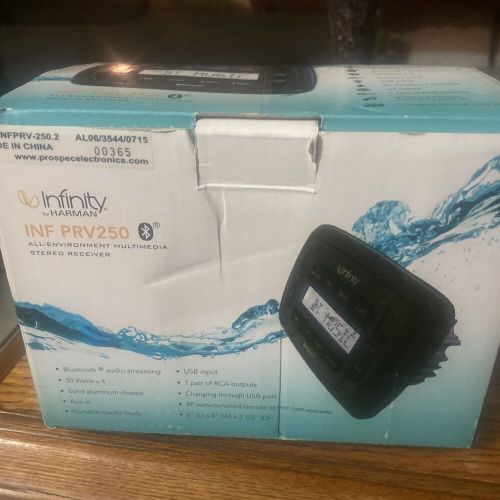 INFINITY INF PRV250 MARINE STEREO *BONUS* ANTENNA, US $194.00, image 2