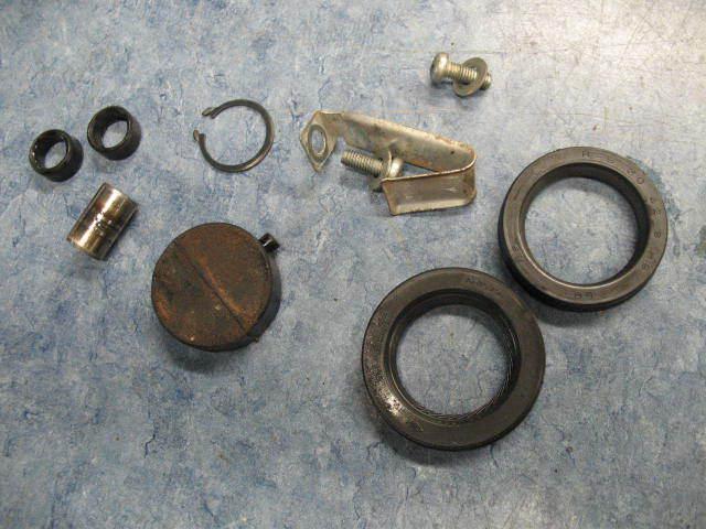 Misc. motor parts lot seal dowell pin 1973 honda cb350f cb 350 f four cylinder