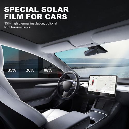 20% Tint Shade Side Window Precut Nano Window Film for Tesla Model 3 2018-2019, US $39.99, image 9