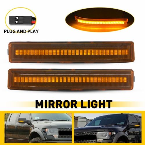 LED Under Side Mirror Turn Dynamic Signal Light Lamp 09-14 For Ford F-150 F150, US $19.99, image 8