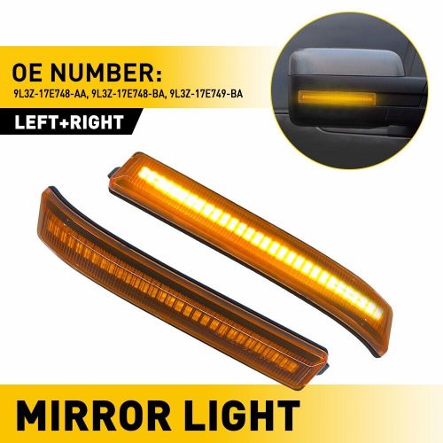 LED Under Side Mirror Turn Dynamic Signal Light Lamp 09-14 For Ford F-150 F150, US $19.99, image 14