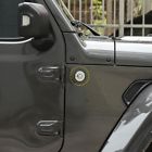 Chrome antenna base cover trim for jeep wrangler jk jl jt 2007-2023 accessories