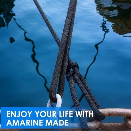 4PCS 5/8 inch 25 ft Double Braided Nylon Dock Lines Marine Boat Mooring Rope, US $53.59, image 8