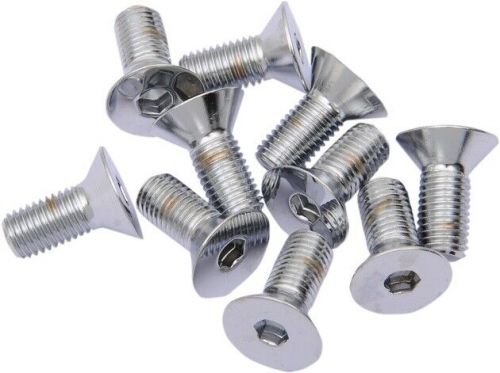Ds countersunk socket-head bolts 5/16"-24 x 5/8" chrome 10-pack