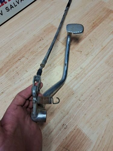 1980 Honda ATC 200 Foot Brake Pedal With Cable And Hardware Bk, US $36.00, image 4