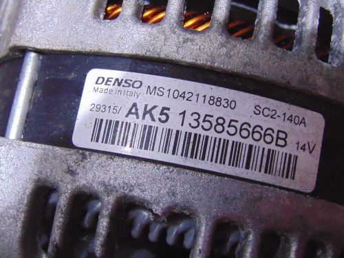 VAUXHALL CORSA 2016 ALTERNATOR 13585666B, US $, image 4