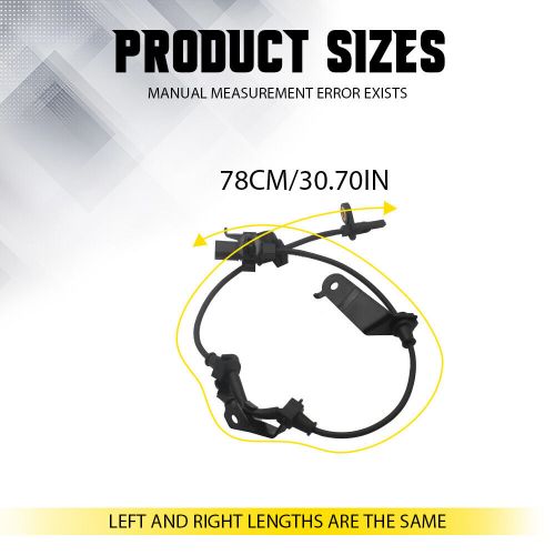 ABS Wheel Speed Sensor LH RH Front For Acura TSX Honda Accord CR-V 2008-2012, US $24.99, image 8
