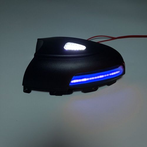 LED Dynamic Turn Signal Light Mirror Indicator W/Puddle Light Fit VW Tiguan MK1, AU $59.25, image 2